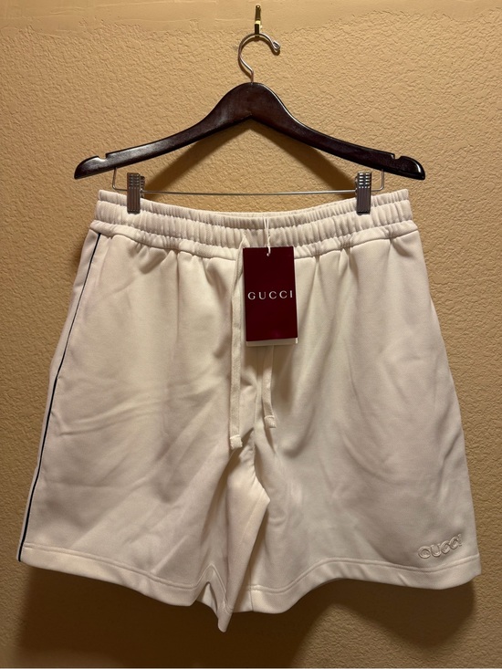 Gucci Other - New Authentic Gucci Logo Colors Shorts White Size XL / 32 - 38 Waist